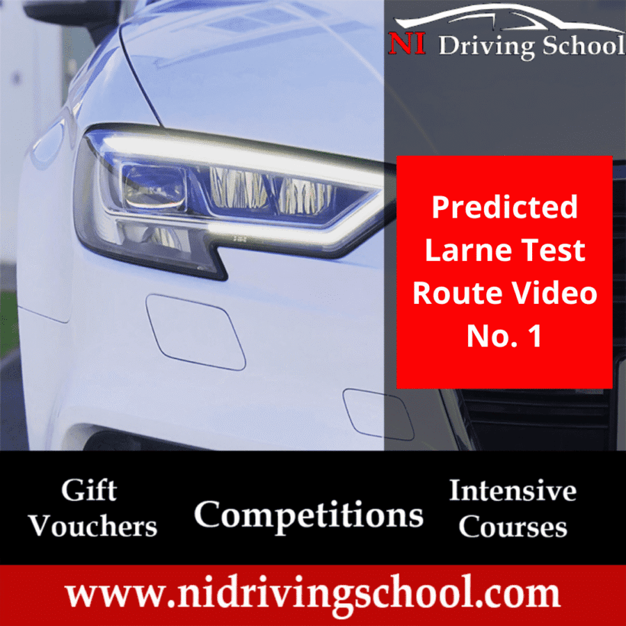 Predicted Larne Test Route 1